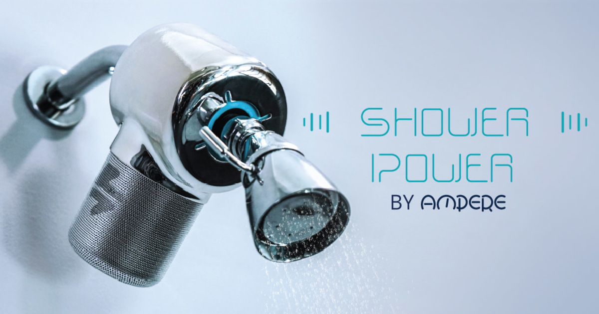 Shower Power The Hydropower Shower Speaker